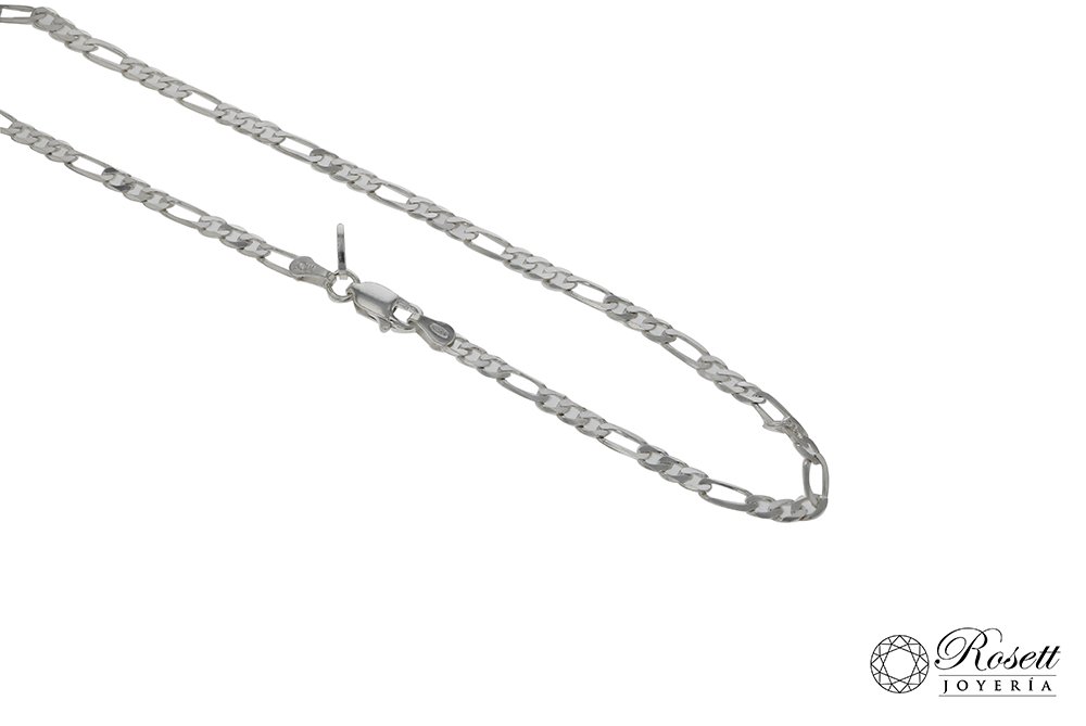 1130027.jpg Cadena De Plata 925 Eslabón 3X1 3,0 Mm De Ancho - Imagen 1