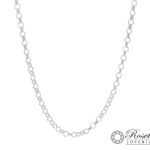 Cadena De Plata 925 Rol On 3,0 Mm De Ancho