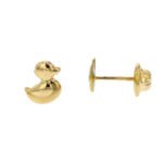 Topos Pato Oro 18K Ancho