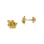 Topos Hipopótamo Oro 18K Ancho