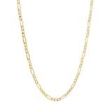 Cadena De Oro Para Mujer 18K En Sesgado