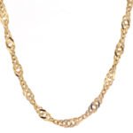 Cadena Singapur Oro 18K Ancho