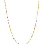 Cadena Tejido Crispeta Tres Oros Oro 18K Ancho