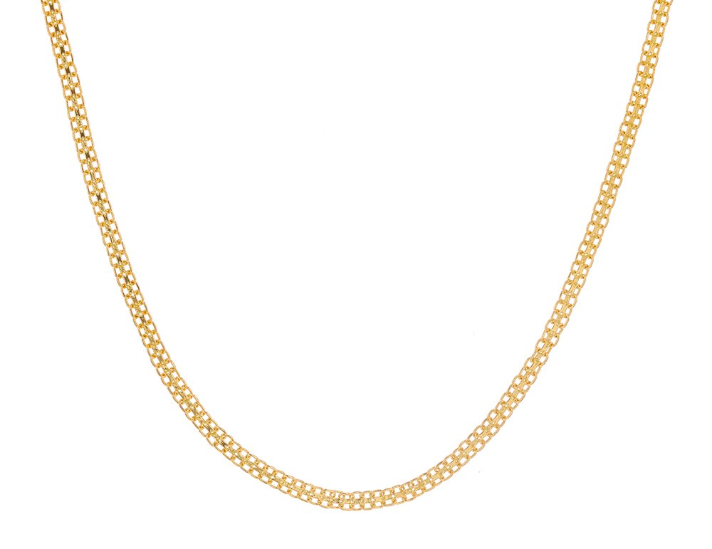 A067-0027-0000033675-01.jpg Cadena Tejido Bismark Oro 18K Ancho - Imagen 1