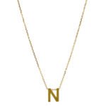 Cadena Tejido Eslabón Seguido Con Dije N Oro 18K Ancho1Mm