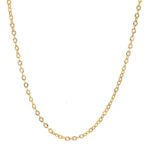 Cadena Mini Eslabón 18K Ancho