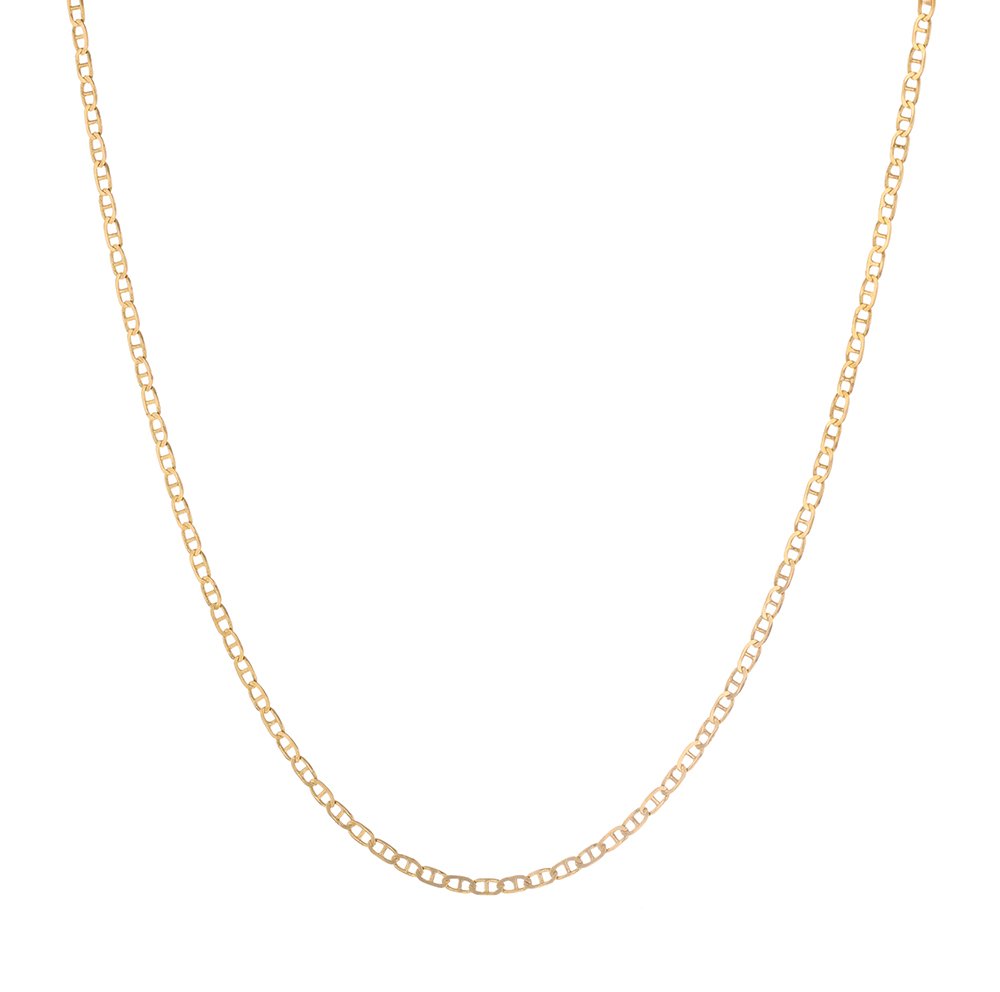 A205-0027-0000027743-01.jpg Cadena Tejido Escalera 18K - Imagen 1