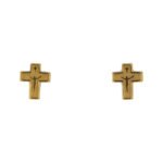 Topos Cruz Oro 18K Ancho