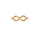 Herraje Infinito Para Pulsera Oro 18K