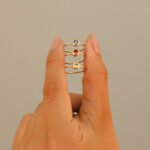 Anillo De Oro 18K Solitario