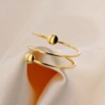 Anillo De Oro 18K Expandible
