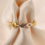 Anillo De Oro 18K Cintillo Infinito