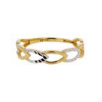 Anillo De Oro 18K Pétalos - Imagen 2