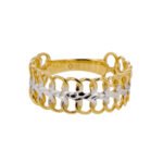 Anillo De Oro 18K Eslabón - Imagen 2