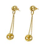 Aretes De Oro 18K Calabrote - Imagen 2