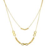 Gargantilla De Oro 18K Infinitos - Imagen 2
