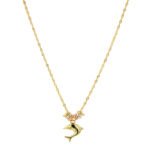 Gargantilla De Oro 18K Delfín - Imagen 2