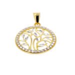 Dije De Oro 18K Árbol De La Vida - Imagen 2