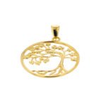 Dije De Oro 18K Árbol De La Vida - Image 2