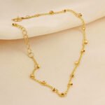 Pulsera De Oro 18K Esferas