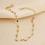 Pulsera De Oro 18K Cuadros