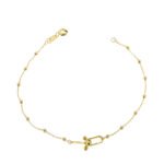 Pulsera De Oro 18K Esferas - Imagen 2