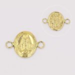 Herraje Virgen Milagrosa Oro 18K - Image 2