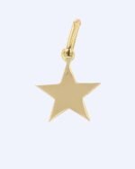 Dije De Oro 18K Estrella- Ancho Frontal Mn-Vzad061 - Image 2
