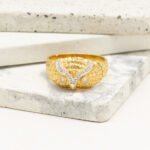 Anillo De Oro 18K Búho