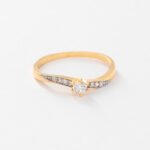 Anillo De Oro 18K Solitario - Imagen 3