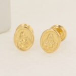Topos De Oro 18k Virgen Del Carmen