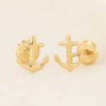 Topos De Oro 18K Ancla