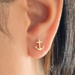 Topos De Oro 18K Ancla - Imagen 3