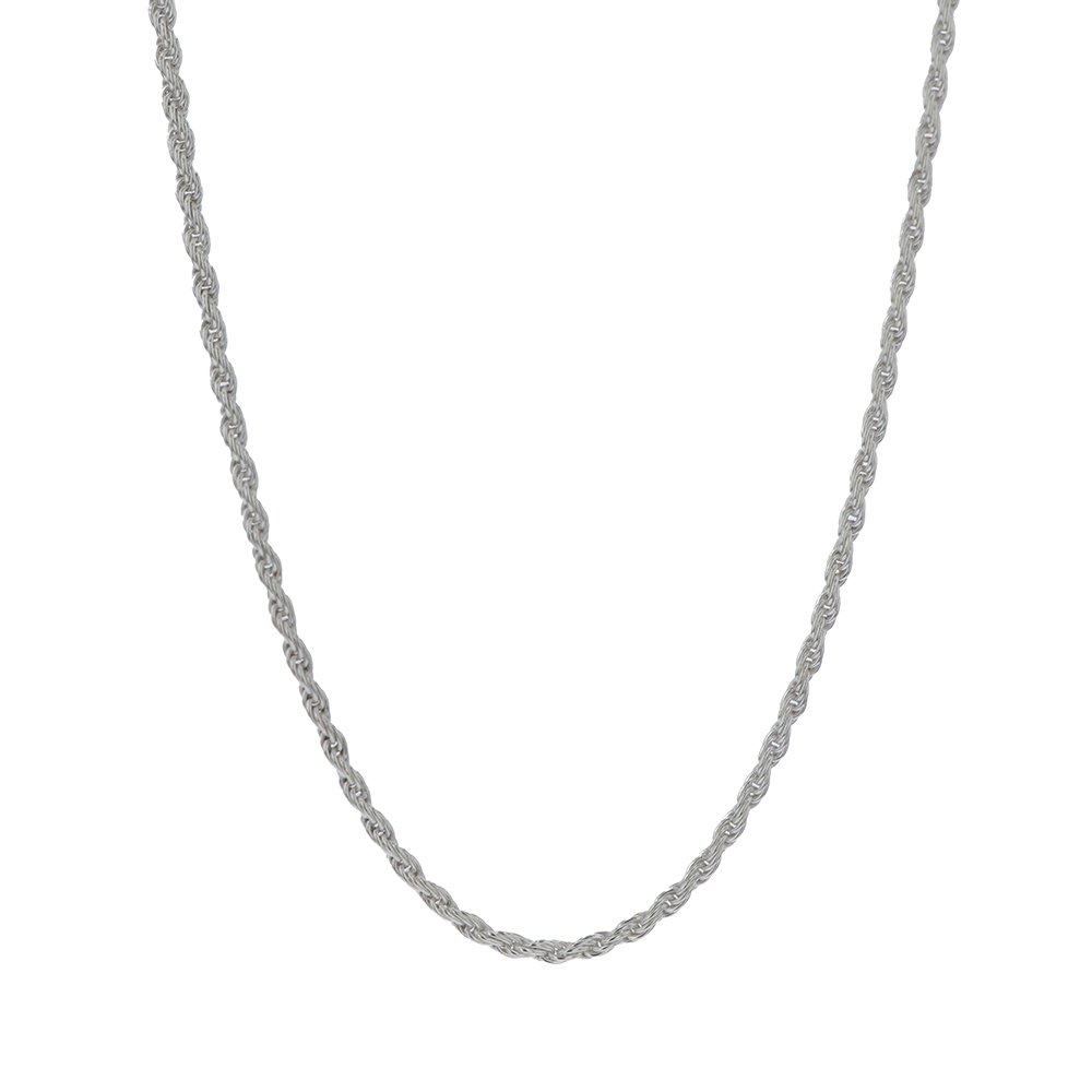 1130073.jpg Cadena De Plata Tourbillon Pequeño 55Cm Cierre Mosqueton 7,2Gr - Imagen 1