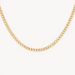 Cadena De Oro 18k Eslabón Seguido