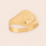 Anillo De Oro 18k Qunce Años Con Forma De Corazón - Imagen 2