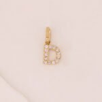 Dije De Oro 18K Letra D
