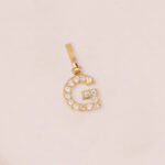 Dije De Oro 18K Letra G