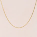 Cadena De Oro 18K Escalera Diamantada - Imagen 2