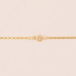 Cadena De Oro 18K Escalera Diamantada - Imagen 3
