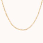Cadena De Oro 18K Escalera