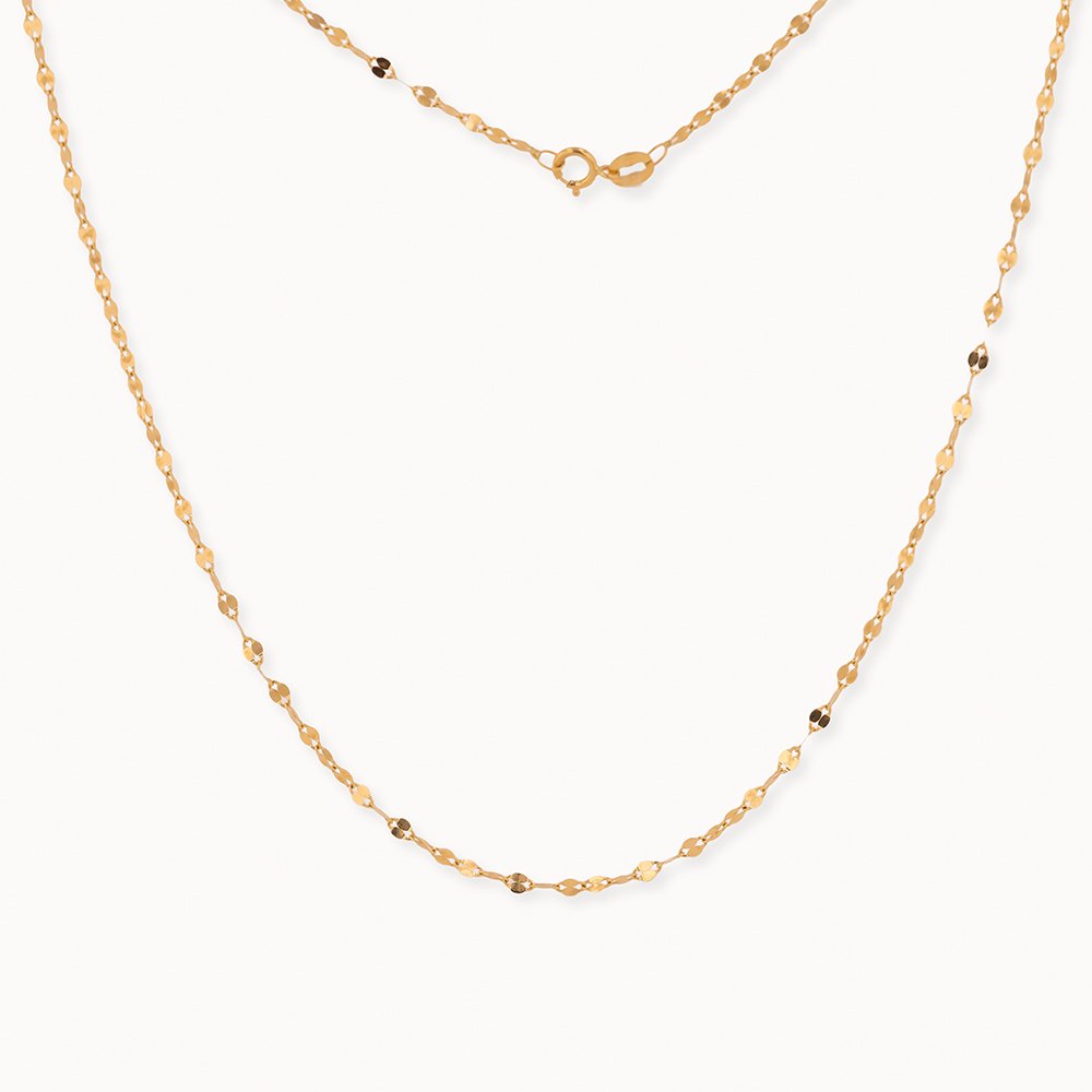 IMCUN82-01.jpg Cadena De Oro 18k Criss Cross - Imagen 1