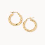 Candongas De Oro 18K Melcocha