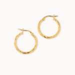 Candongas De Oro 18K Melcocha
