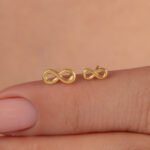 Topos De Oro 18K Infinito Medianos - Image 2