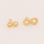 Topos De Oro 18K Infinito Pequeños
