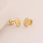 Topos De Oro 18K Virgen Milagrosa - Imagen 2