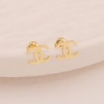 Topos De Oro 18k C Doble Invertida - Imagen 2