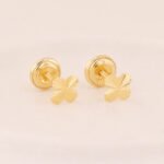Topos De Oro 18K Trébol - Imagen 2