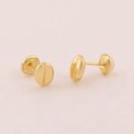 Topos De Oro 18k Grano De Café